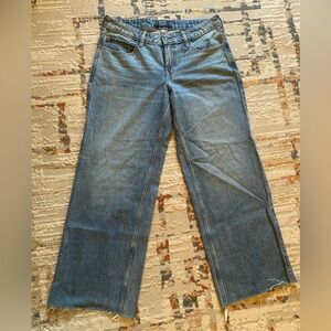 Hollister Low-rise baggy Blue Women's Jeans